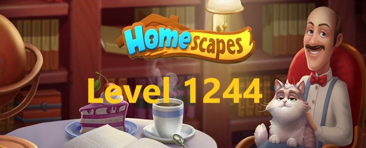 level 154 on homescapes with 65 red and 65 blue?